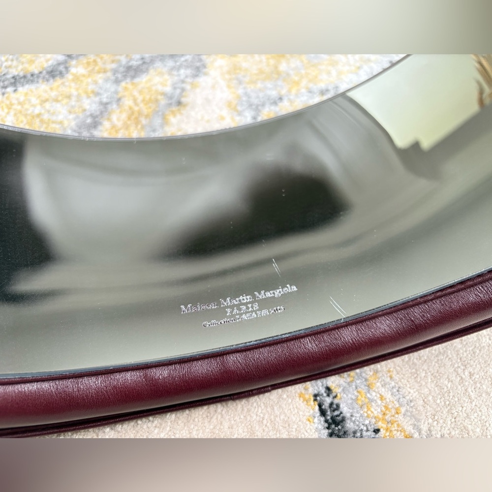 Maison Martin Margiela Deep Red Mirror Clutch Bag